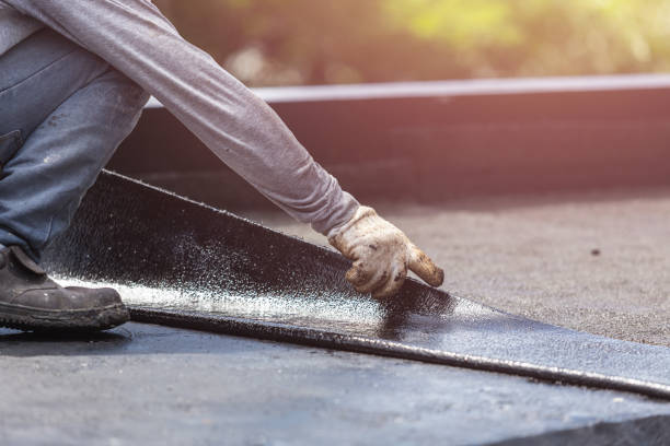Professional Interior Drainage System technician working in Dale, IN